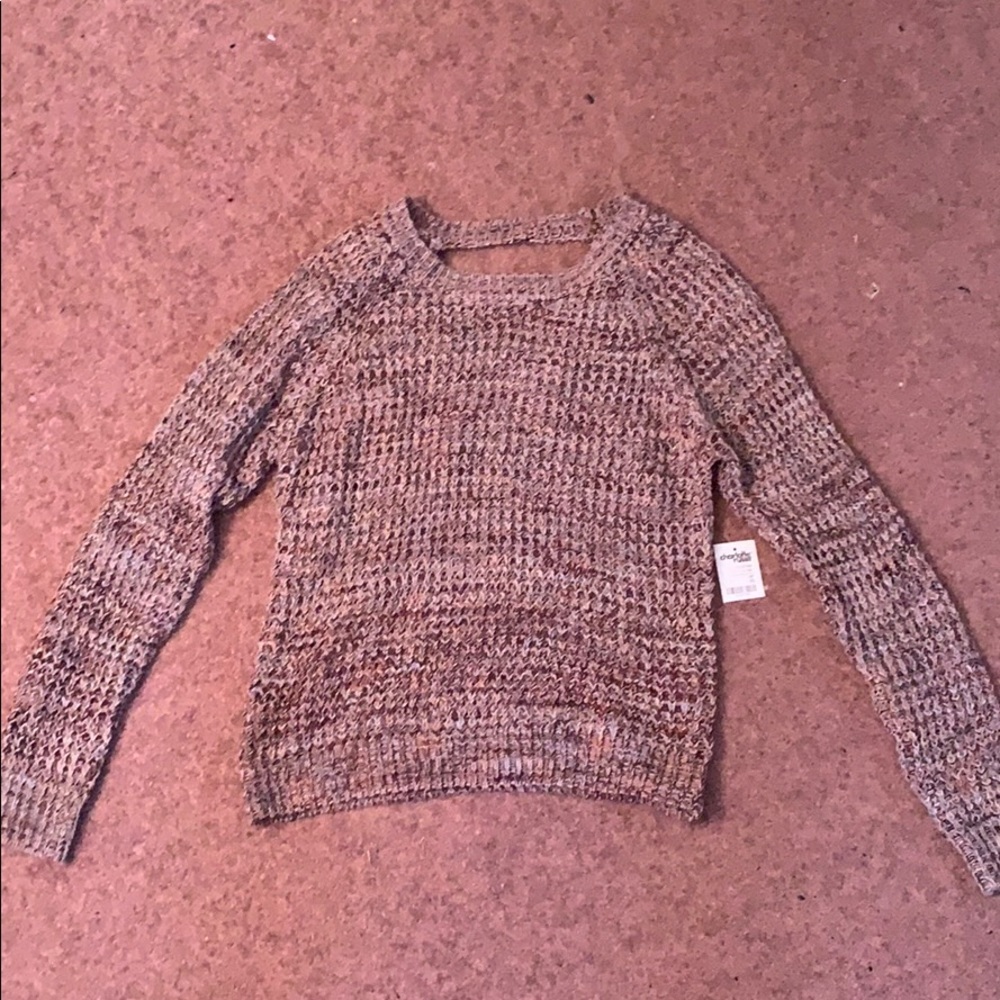 Warm, colorful sweater from Charolette Russe!